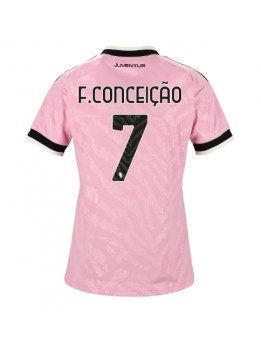 Juventus Francisco Conceicao #7 Replika Borta Kläder Dam 2026-27 Kortärmad